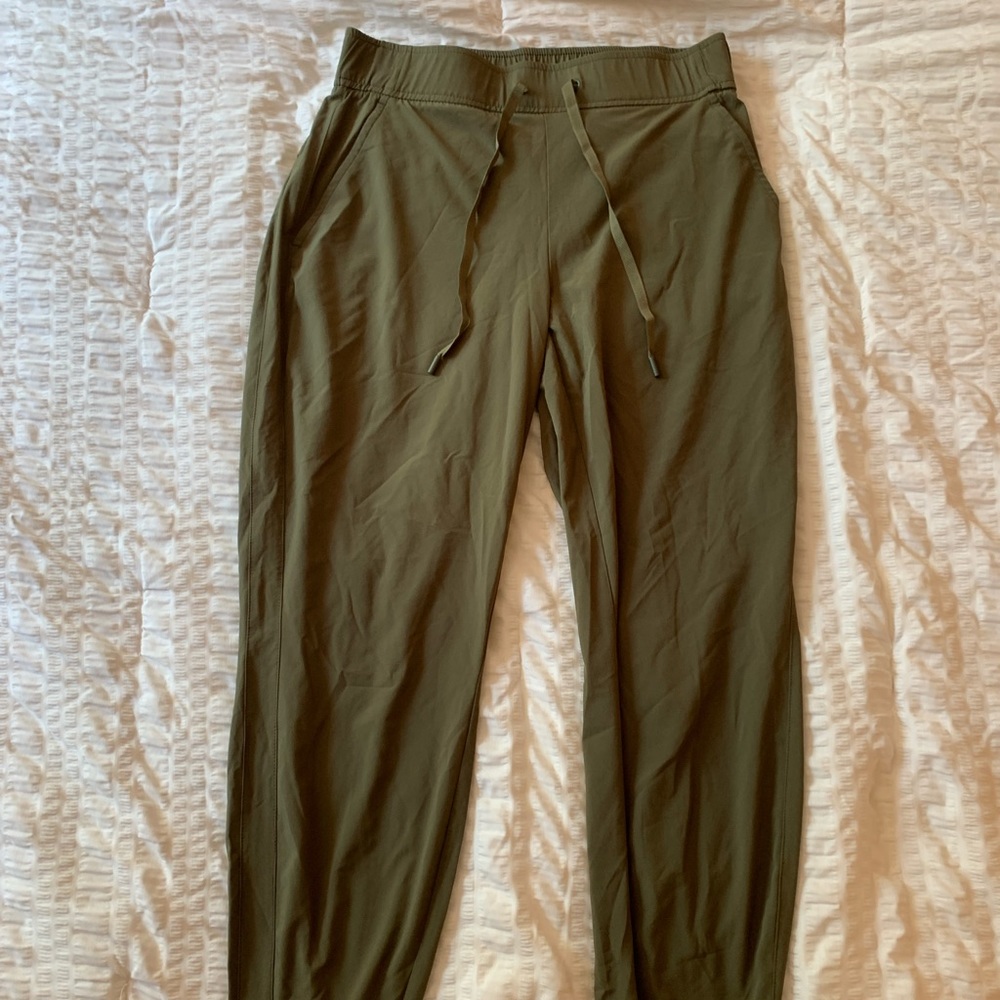 Eddie Bauer lightweight hiking pants, XS, olive green